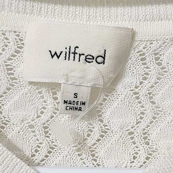 Aritzia Wilfred Knit Textured Button Down Cardigan Sweater - Picture 6 of 8